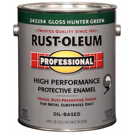 Zinsser 1 Gallon Gloss Hunter Green High Performance Protective Enamel Low VOC, 2PK 242254